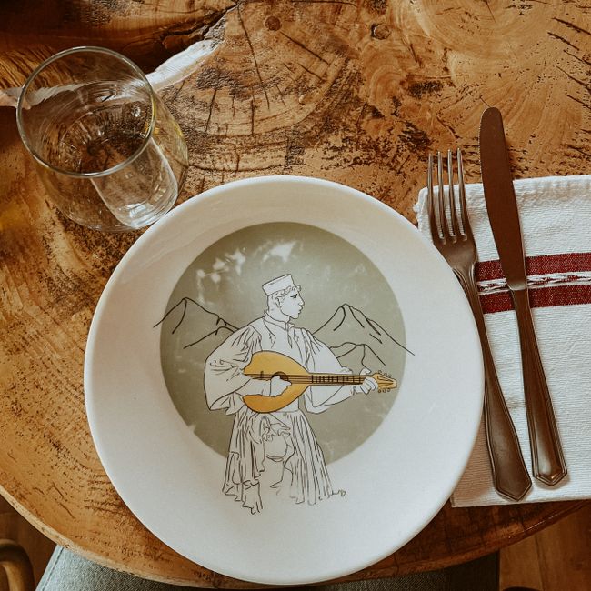 SMALL PREMIUM GLASS DINNER SET